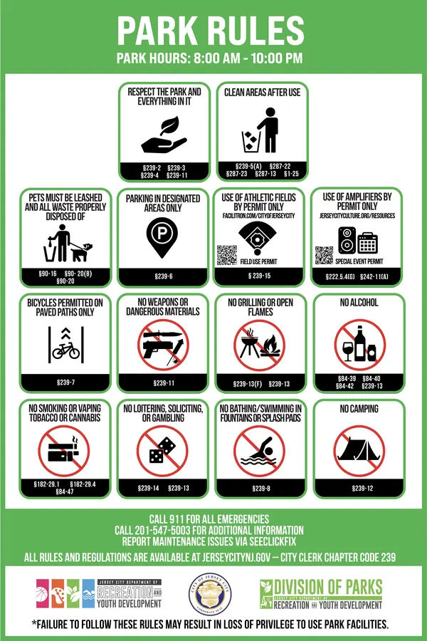 Park Sign